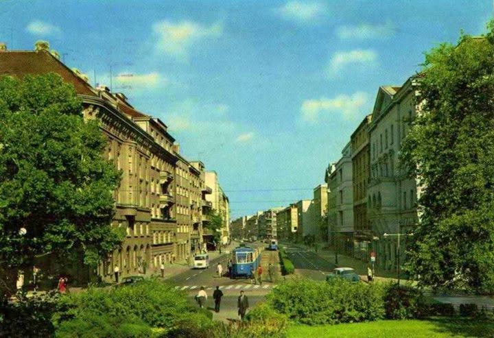 Zvonimirova ulica 1960. godine (tada ulica Socijalističke revolucije)